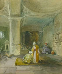 La porte de la prophétesse Hulda, Jérusalem, 1871