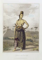 Un Javanais en costume de cour, pl. 6 de Vol I de 