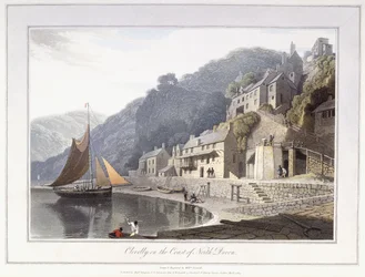 Clovelly, sur la côte du nord du Devon
