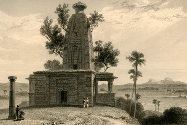 Temple hindou à Muddunpore, Bahar