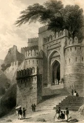La porte Kulnhuttea, Rotas Gur, 1835