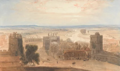 Vue depuis la Tour Ronde, Château de Windsor