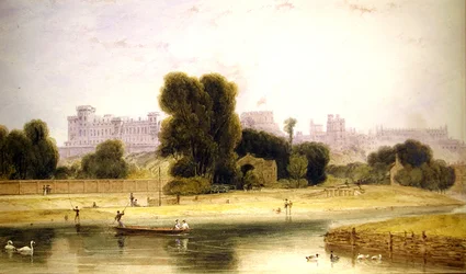 Château de Windsor depuis Eton, Berkshire