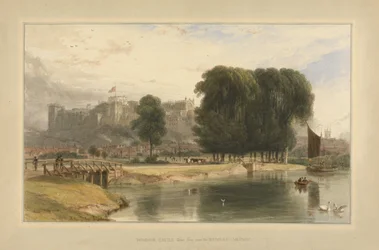 Château de Windsor près des prés de Brocas