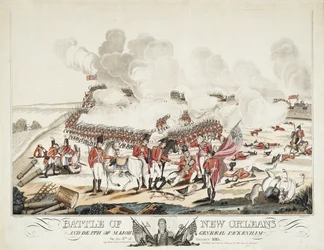 Bataille de la Nouvelle-Orléans et mort du major général Packenham