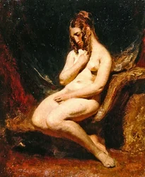 Nu féminin de côté