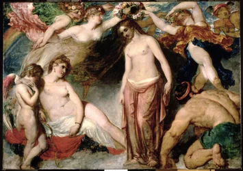 Pandora couronnée par les saisons, 1824