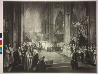 Cérémonie du 50e anniversaire du trône de la reine Victoria à l