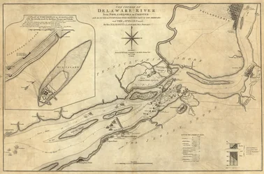 Cours de la rivière Delaware de Philadelphie à Chester