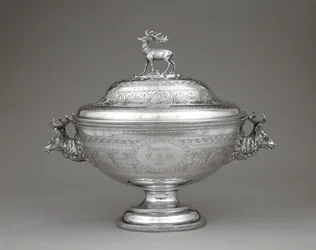 Soupière, vers 1860 (argent)