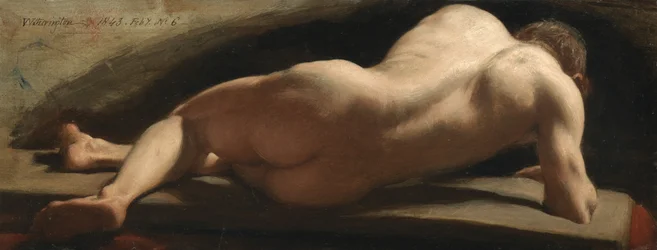 Nu masculin, 1843