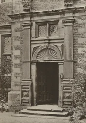 Porte, Aston Hall, Warwickshire (photo n/b)