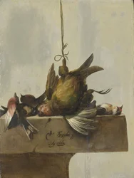 Nature morte avec des oiseaux