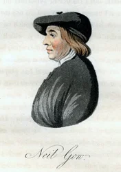 Neil Gow, joueur de violon écossais, 1800