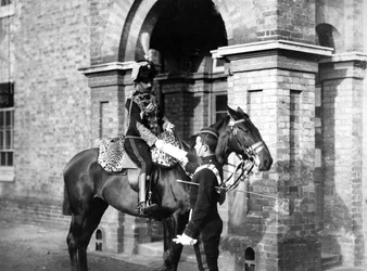 Officier du 3e Hussards, vers 1890