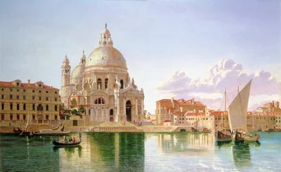 Vue de Santa Maria Della Salute, Venise