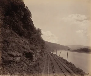 Rochers de la Cathédrale, Susquehanna près de Meshoppen