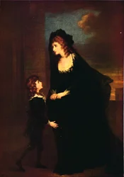 Mme Siddons et son fils dans la tragédie d
