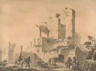 Ruines à Rome