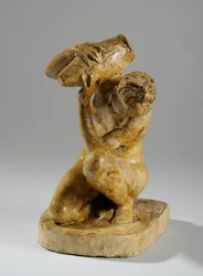 Maquette pour une Statuette d