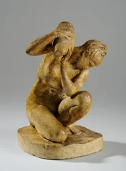 Maquette pour une statuette d