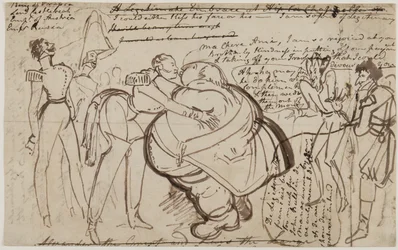 Un baiser au Congrès, 1818