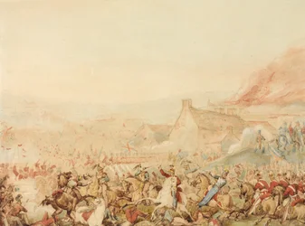 La bataille de Waterloo, 1815, vers 1818