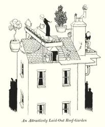 Un Jardin sur le Toit Bien Aménagé
