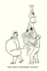 Illustration pour Railway Ribaldry par W Heath Robinson