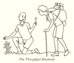 Le mari attentionné (lithographie)
