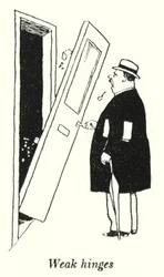 Charnières faibles