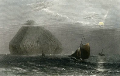 Ailsa Craig, gravé par J. T. Willmore