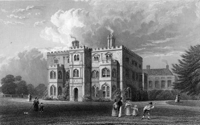 Marks Hall, Coggeshall, Essex, gravé par John Carr Armytage, 1833