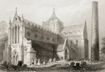 Cathédrale Saint-Canice, Kilkenny, comté de Kilkenny, Irlande, de 