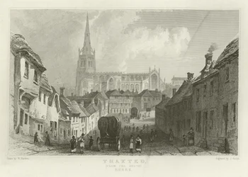 Thaxted, du sud, Essex
