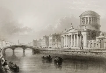 Les Quatre Cours, Dublin, de 