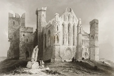 Le Rocher de Cashel, comté de Tipperary, Irlande, de 