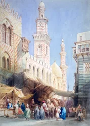 La Sharia El Gohargiyeh, Le Caire, 19ème siècle