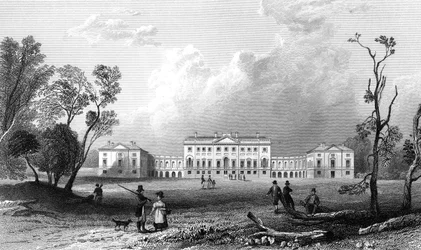 Thorndon Hall, Essex, gravé par Henry Adland, 1832