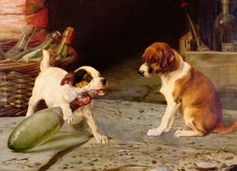 Débouchage de la bouteille, 1887 (l