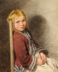 Le modèle timide, vers 1840