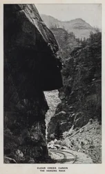 Canyons du Colorado : Clear Creek Canon, Le Rocher Suspendu