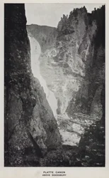 Canyons du Colorado : Platte Canon, au-dessus de Deansbury