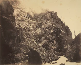 Cañon du Rio las Animas, vers 1882-1886