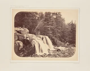 Cascade du mont Blackmore