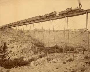 Pont de Dale Creek, Wyoming par Jackson