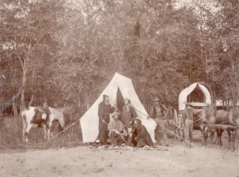 En voyage au Mont de la Sainte-Croix