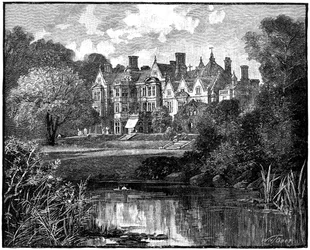 Sandringham House, Norfolk, 1900