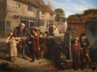 La fenêtre cassée, 1855