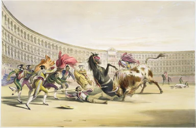 Le Picador en danger, 1865